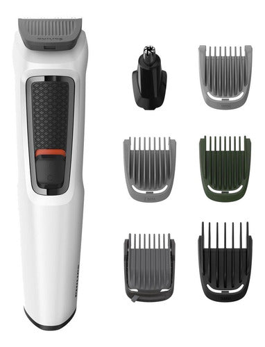 Barbeador e cortador de cabelo Philips Series 3000 MG3721 branco 100V/240V